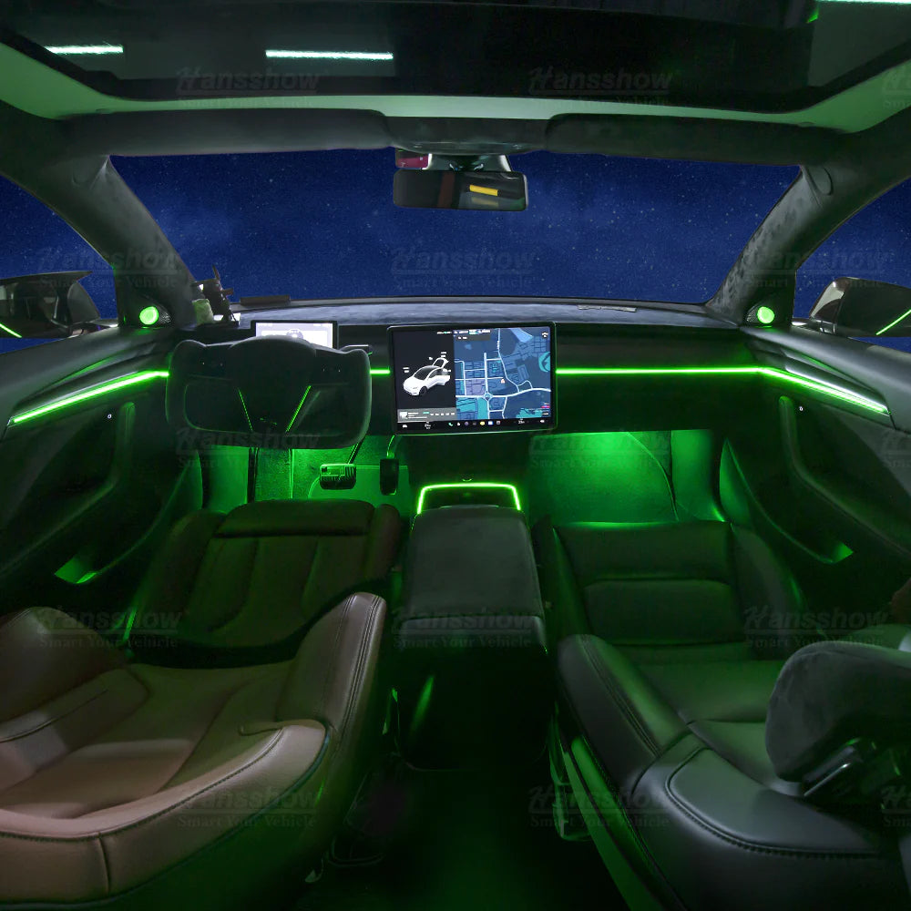 Model 3/Y - Laser Carving Ambient Lighting Kit
