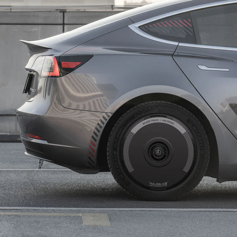 HALOBLK - HALODISC 2 Wheel Covers | Silver Track