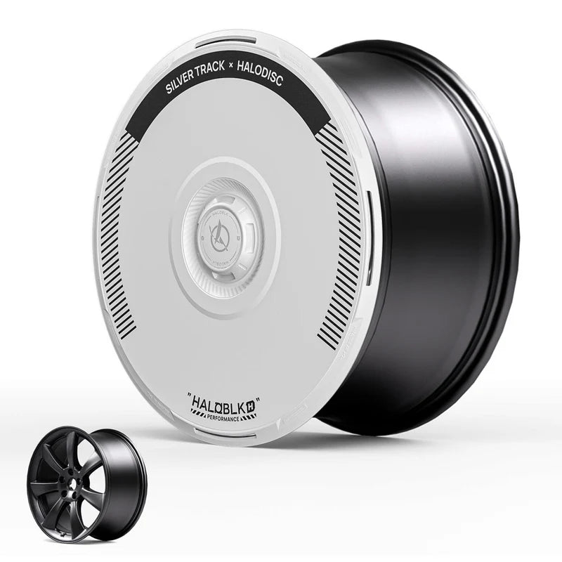 HALOBLK - HALODISC 2 Wheel Covers | Silver Track
