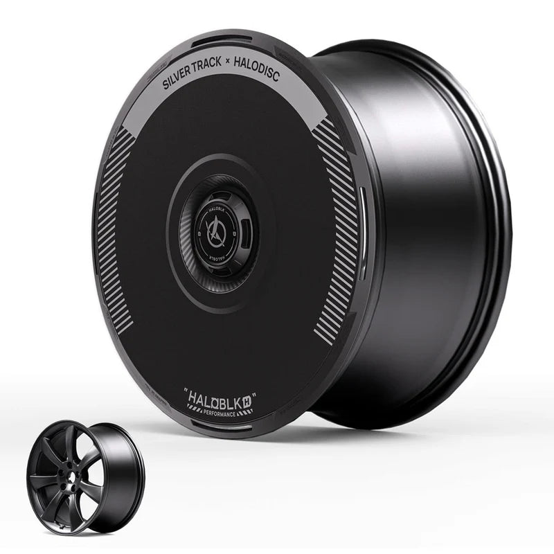HALOBLK - HALODISC 2 Wheel Covers | Silver Track