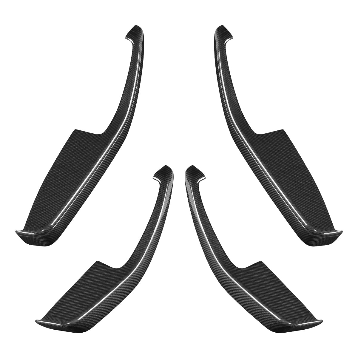 Model 3 Highland - Carbon Fiber Door Arm Set