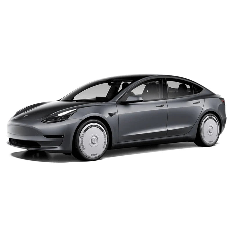 HALOBLK - HALODISC 2 Wheel Covers | Silver Track