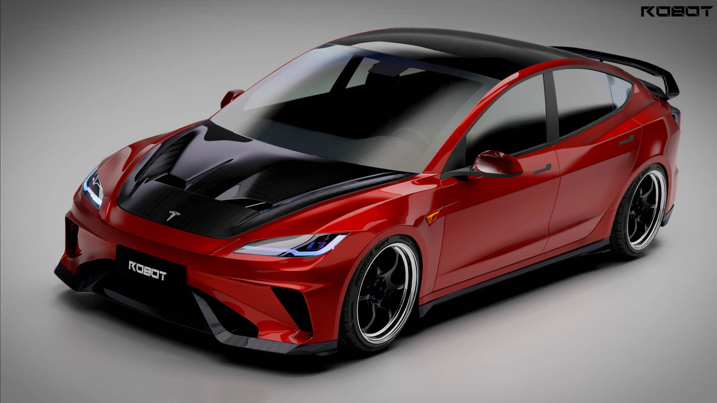 Robot - Model 3 Highland - Hacker - Front Bumper & Front Lip