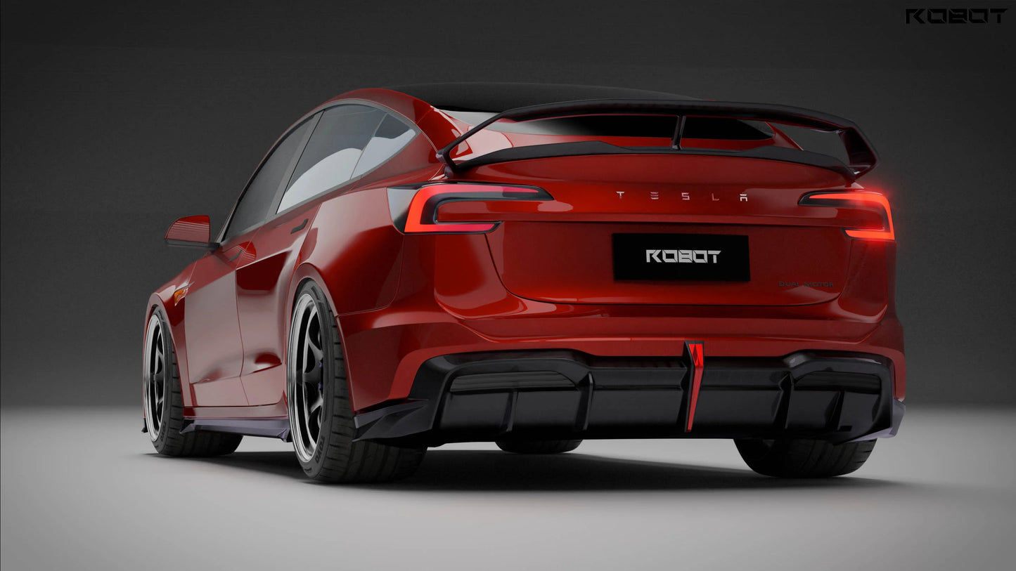Robot - Model 3 Highland - Hacker - Rear Bumper & Rear Diffuser