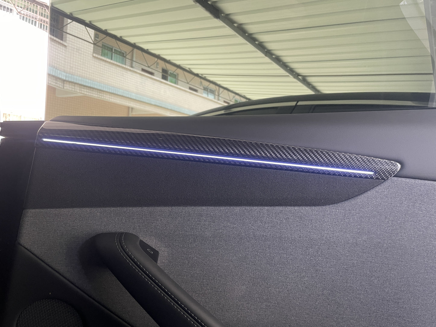 Model Y Juniper - Carbon Fiber Door Panel Trim