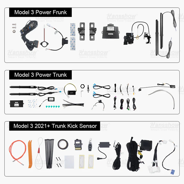 Model 3 - Power Frunk
