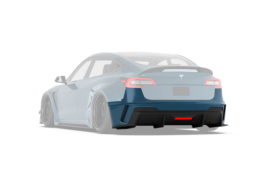 Robot - Model 3 - Hacker (Widebody) - Rear Bumper & Rear Diffuser