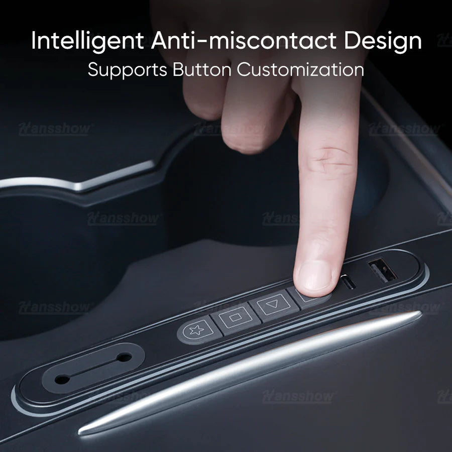 Model 3/Y (2021+) - Smart Control Expansion Dock: Enhanced Interior Functionality
