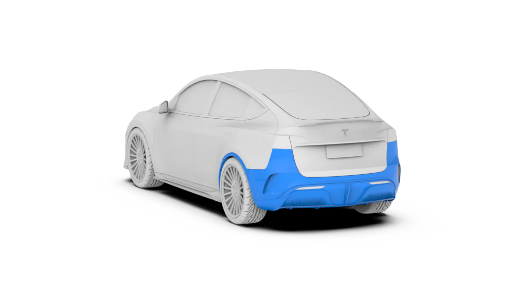 Robot - Model Y - Starship - Rear Bumper & Rear Diffuser