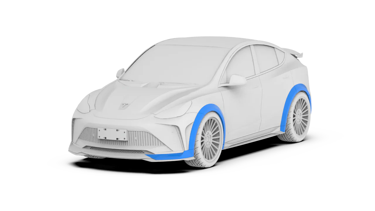 Robot - Model Y - Starship - Widebody Arches