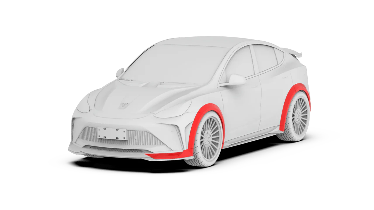 Robot - Model Y - Starship - Widebody Arches