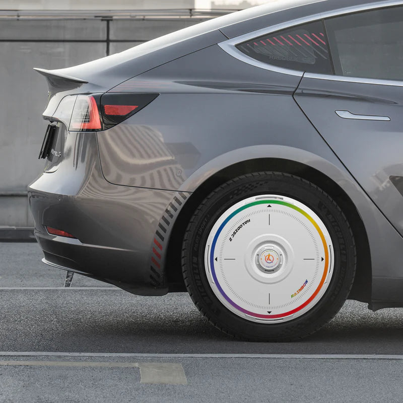 HALOBLK - HALODISC 2 Wheel Covers | Rainbow Road