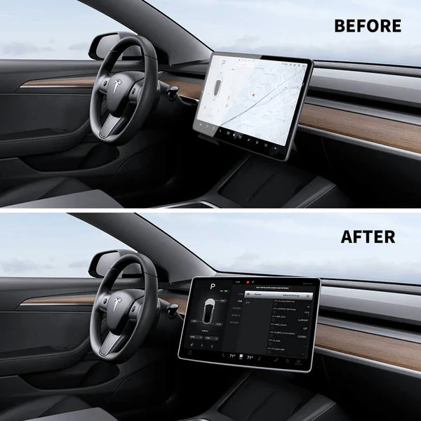 Model 3/Y/Highland - Dashboard Touch Screen Swiveling Mount Kit