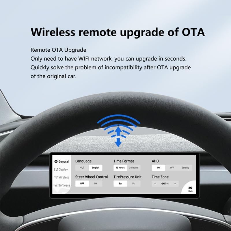 Model 3/Y - 8.8" Touch Screen Instrument Cluster Dashboard Display