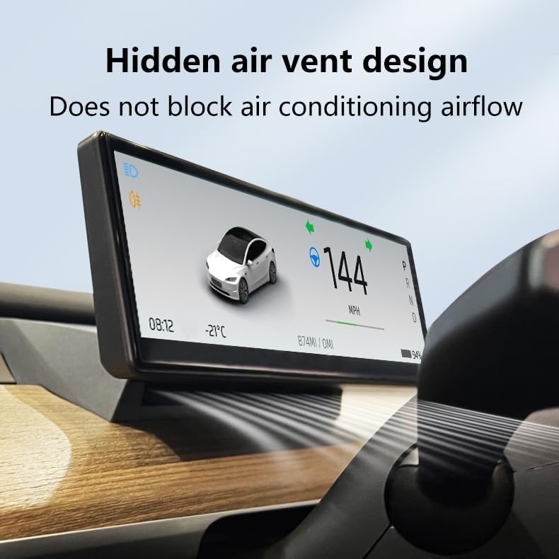 Model 3/Y - 9" Touch Screen Carplay/Android Auto Smart Dashboard