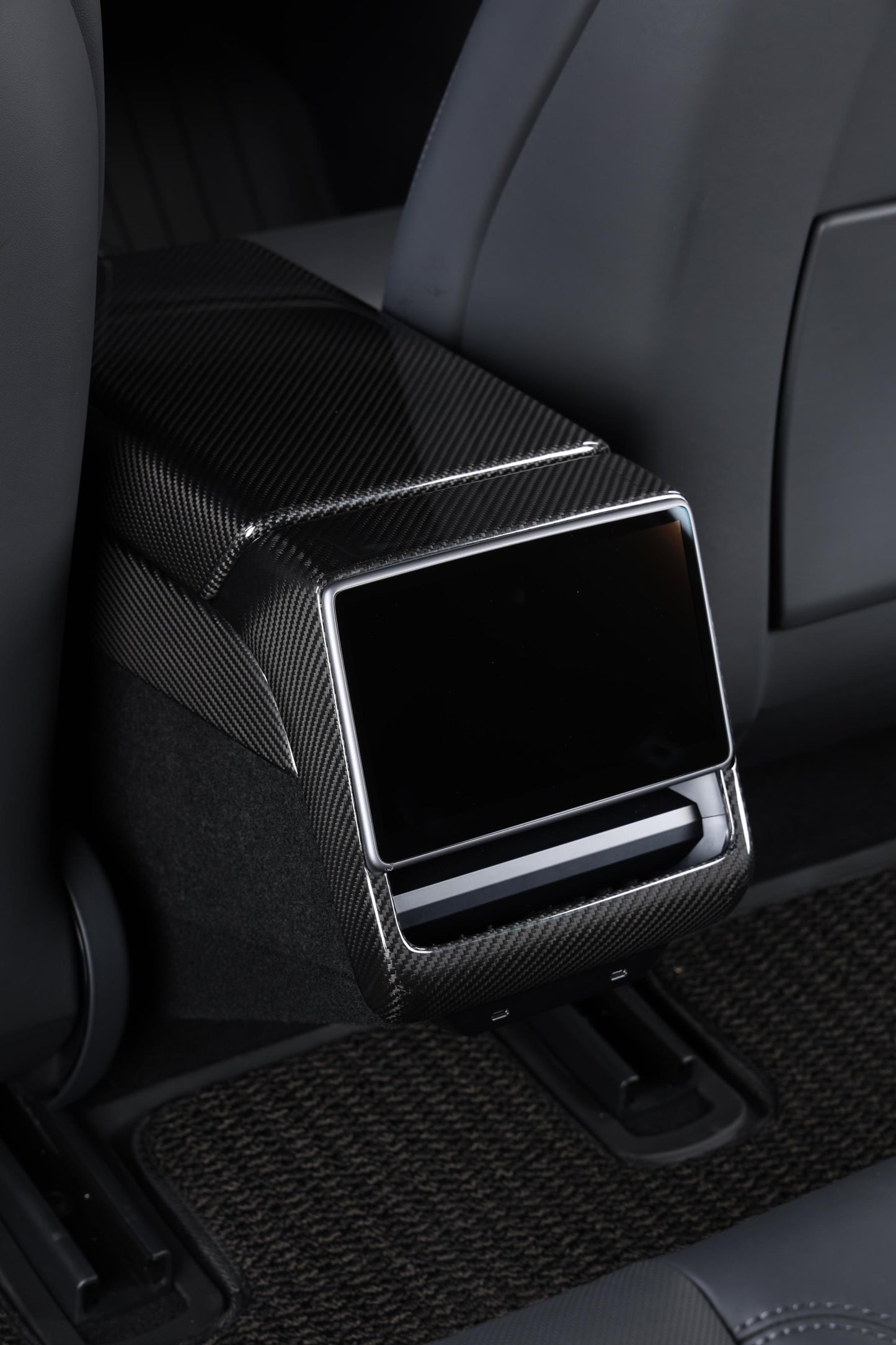 Model Y Juniper - Carbon Fiber Rear Display Frame