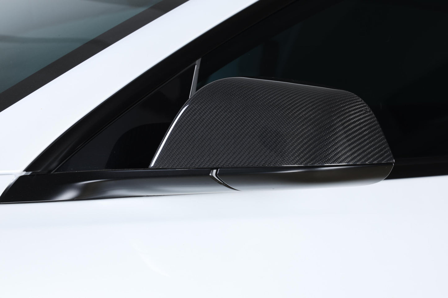 Model 3 Highland - Carbon Fiber Mirror Covers