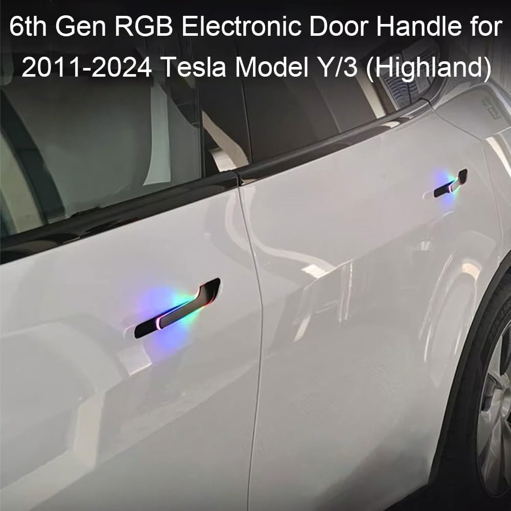 Model 3/Y - Colorful Auto Doors Handles (Wireless)