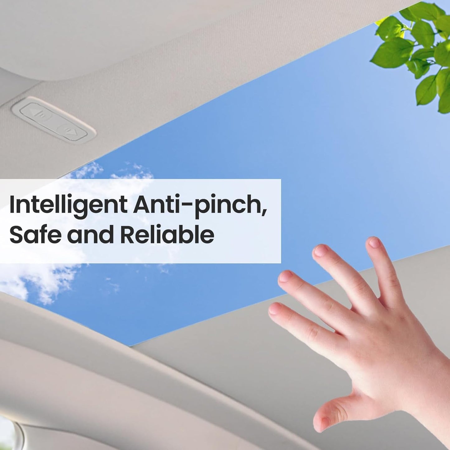 Model Y - Integrated Electric Retractable Glass Roof Sunshade