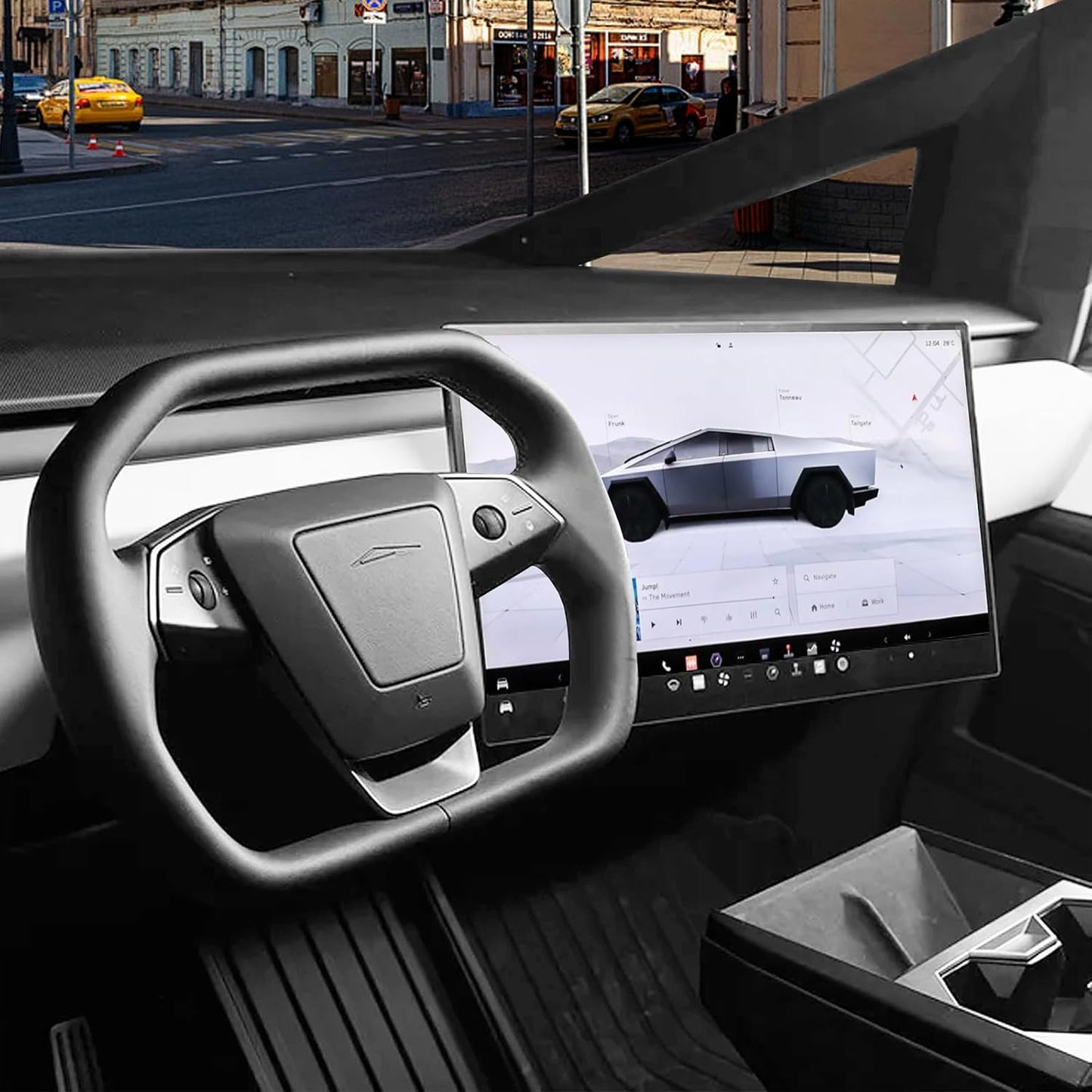 Cybertruck - Dashboard Touch Screen Swiveling Mount Kit