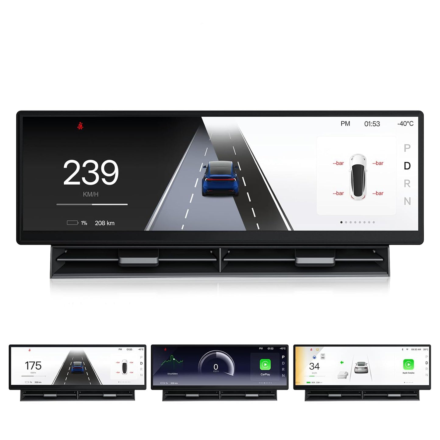 Model 3/Y - 10.88" Touch Screen Instrument Cluster Dashboard Display