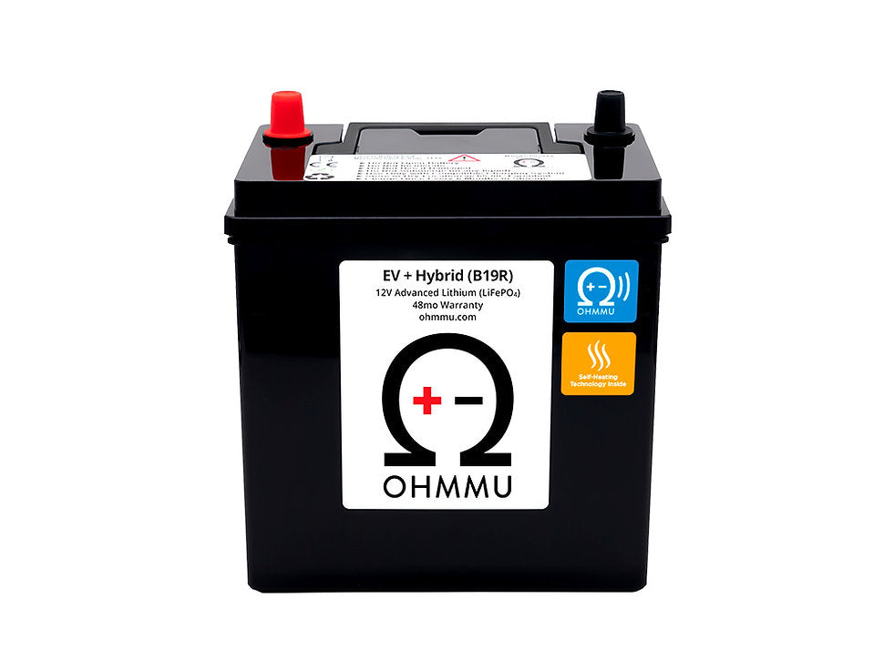 Ohmmu - Model X - 12V Lithium Battery
