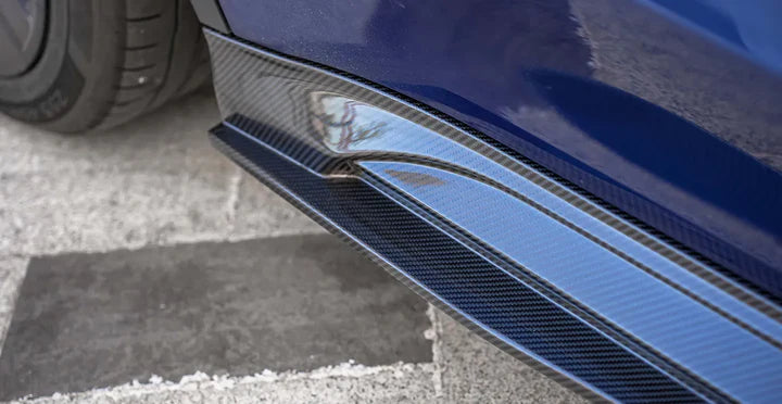 Paktechz - Model Y - Carbon Fiber Side Skirts