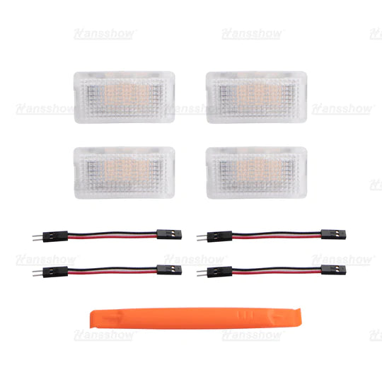 Model 3/Y - Premium Metal Shell Footwell Lights