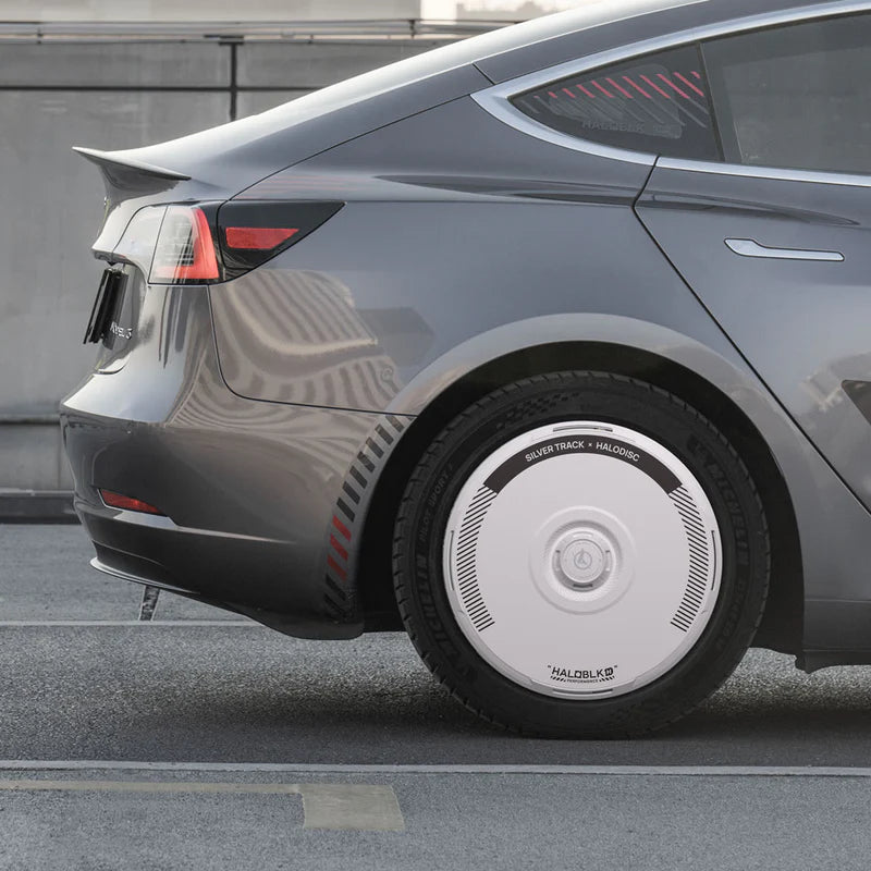 HALOBLK - HALODISC 2 Wheel Covers | Silver Track