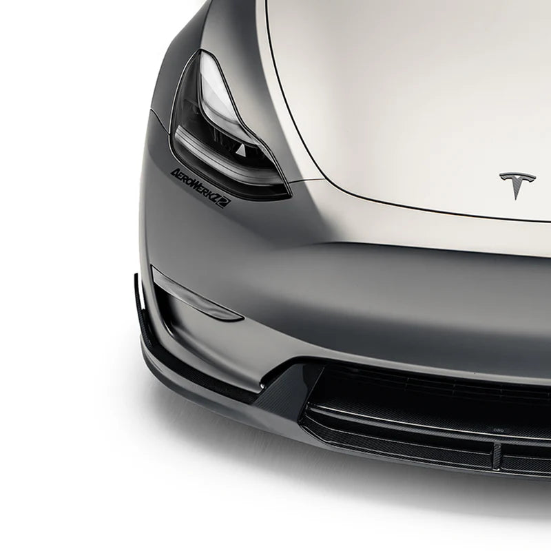 Adro - Model Y - Carbon Fiber Front Lip V2