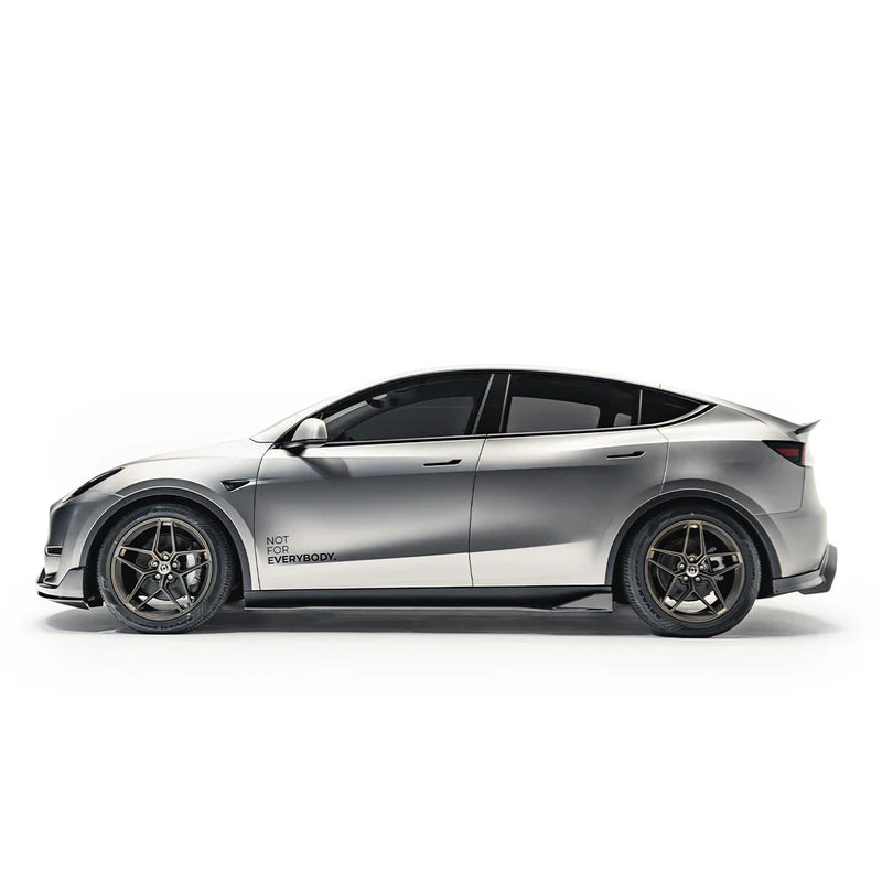 Adro - Model Y - Carbon Fiber Side Skirts V2