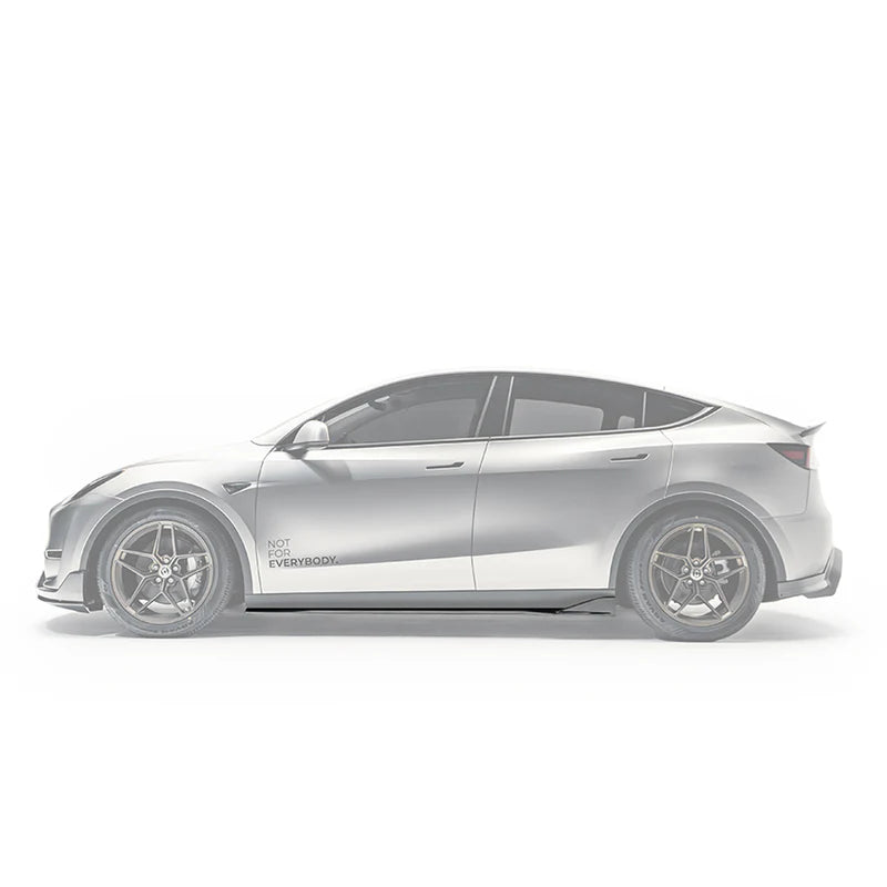 Adro - Model Y - Carbon Fiber Side Skirts V2
