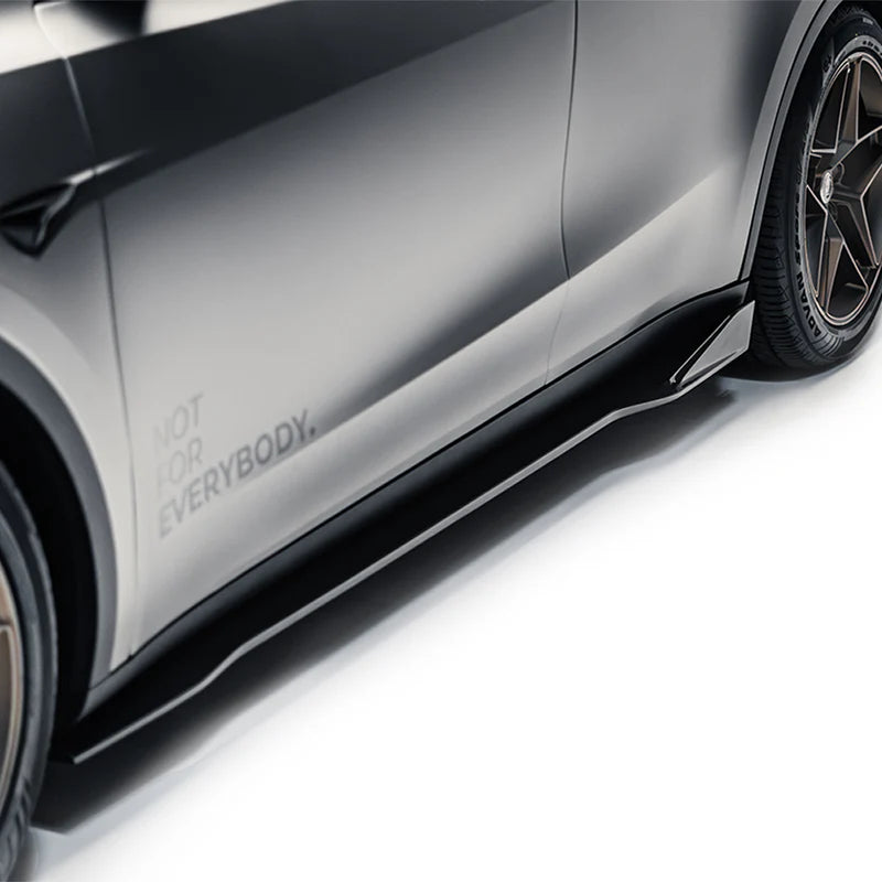 Adro - Model Y - Carbon Fiber Side Skirts V2