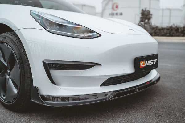 CMST - Model 3 - Carbon Fiber Front Lip V2