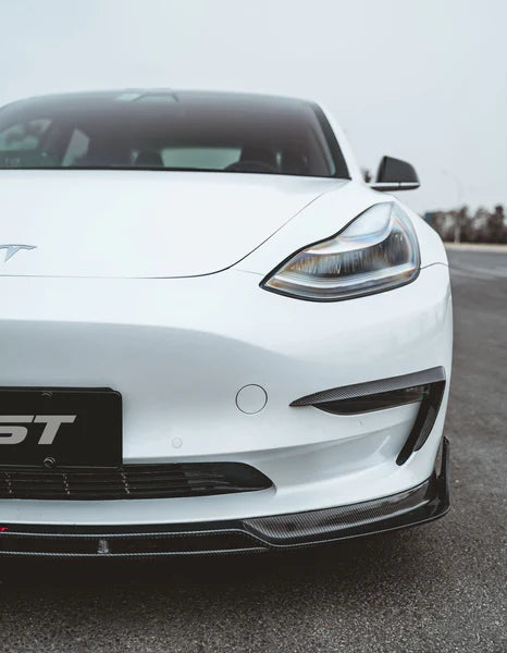 CMST - Model 3 - Carbon Fiber Front Lip V2