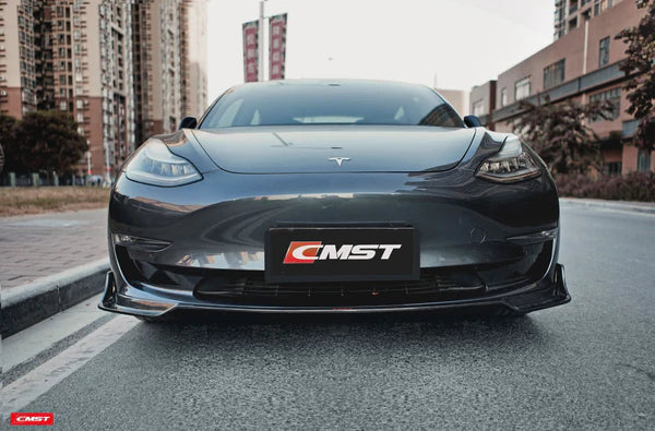 CMST - Model 3 - Carbon Fiber Front Lip V1