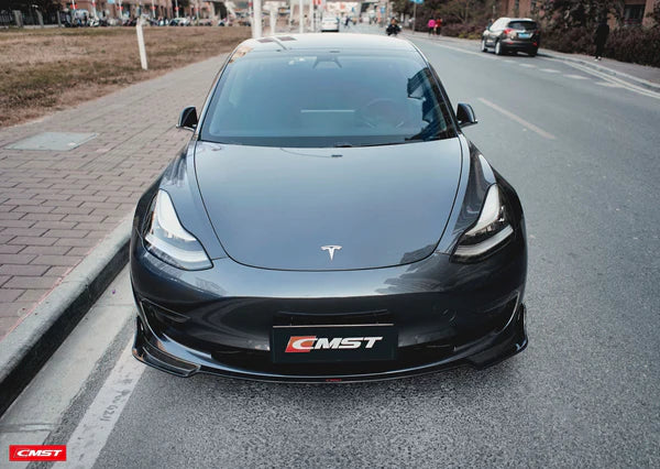 CMST - Model 3 - Carbon Fiber Front Lip V1