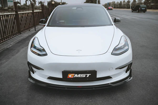 CMST - Model 3 - Carbon Fiber Front Lip V2