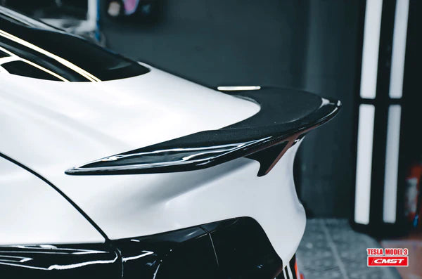 CMST - Model 3 - Carbon Fiber Rear Spoiler V3