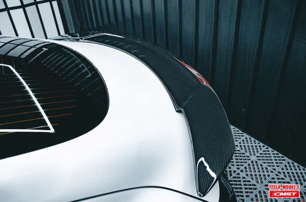 CMST - Model 3 - Carbon Fiber Rear Spoiler V3