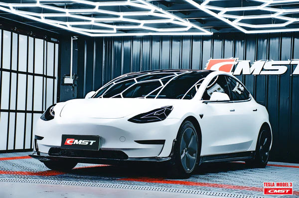 CMST - Model 3 - Carbon Fiber Side Skirts V2
