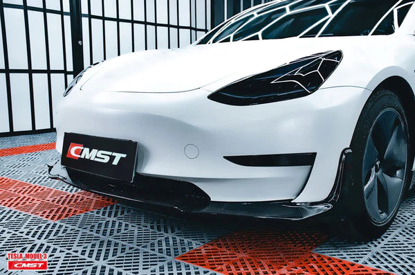 CMST - Model 3 - Carbon Fiber Front Lip V4
