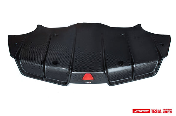 CMST - Model 3 - Carbon Fiber Rear Diffuser V3