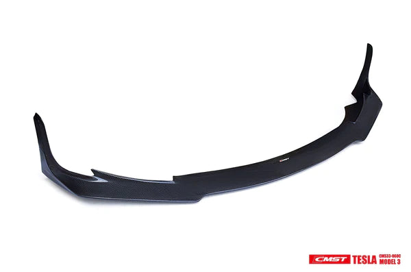 CMST - Model 3 - Carbon Fiber Front Lip V4