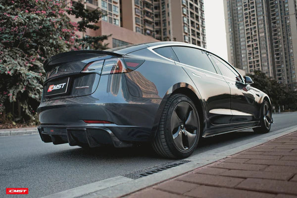 CMST - Model 3 - Carbon Fiber Rear Diffuser V1