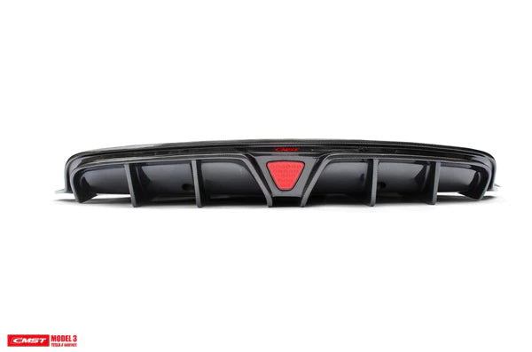 CMST - Model 3 - Carbon Fiber Rear Diffuser V2