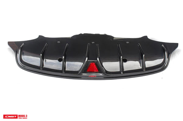 CMST - Model 3 - Carbon Fiber Rear Diffuser V2