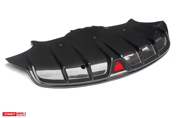 CMST - Model 3 - Carbon Fiber Rear Diffuser V2