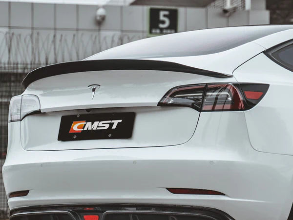 CMST - Model 3 - Carbon Fiber Rear Spoiler V1