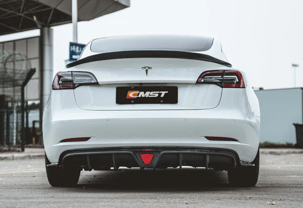 CMST - Model 3 - Carbon Fiber Rear Spoiler V1